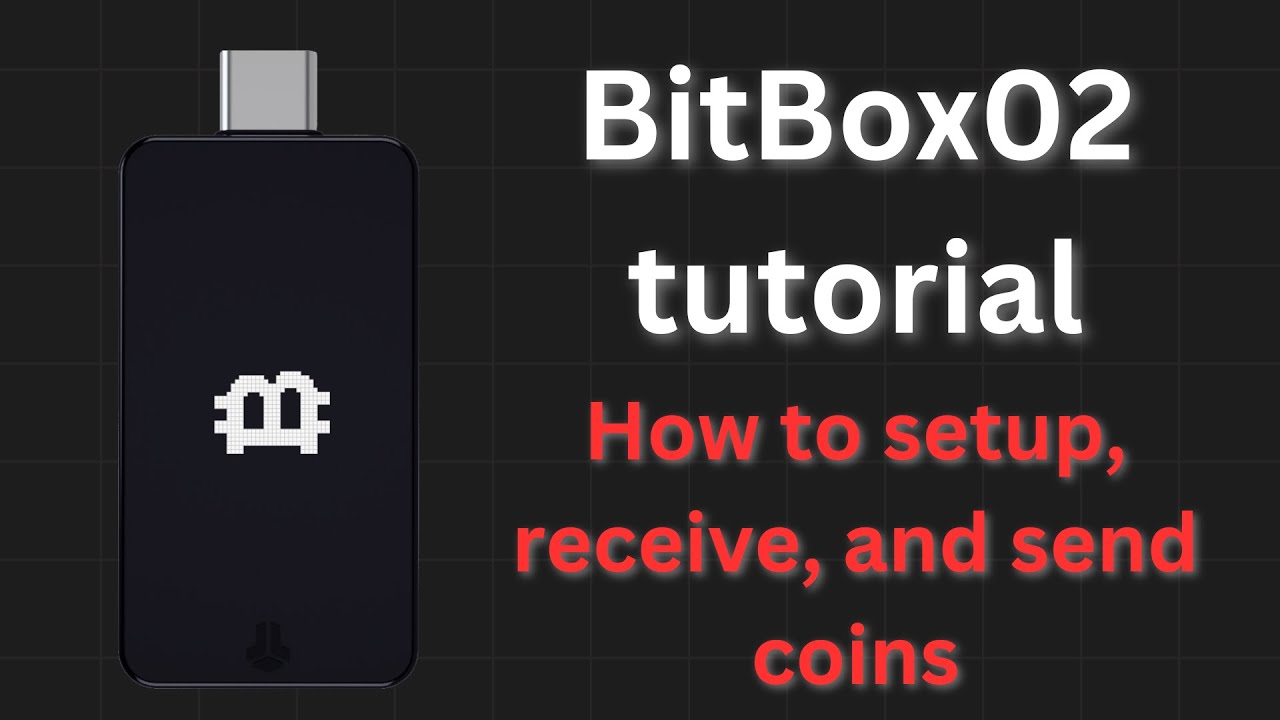 BitBox02 Tutorial: How to setup, receive and send.