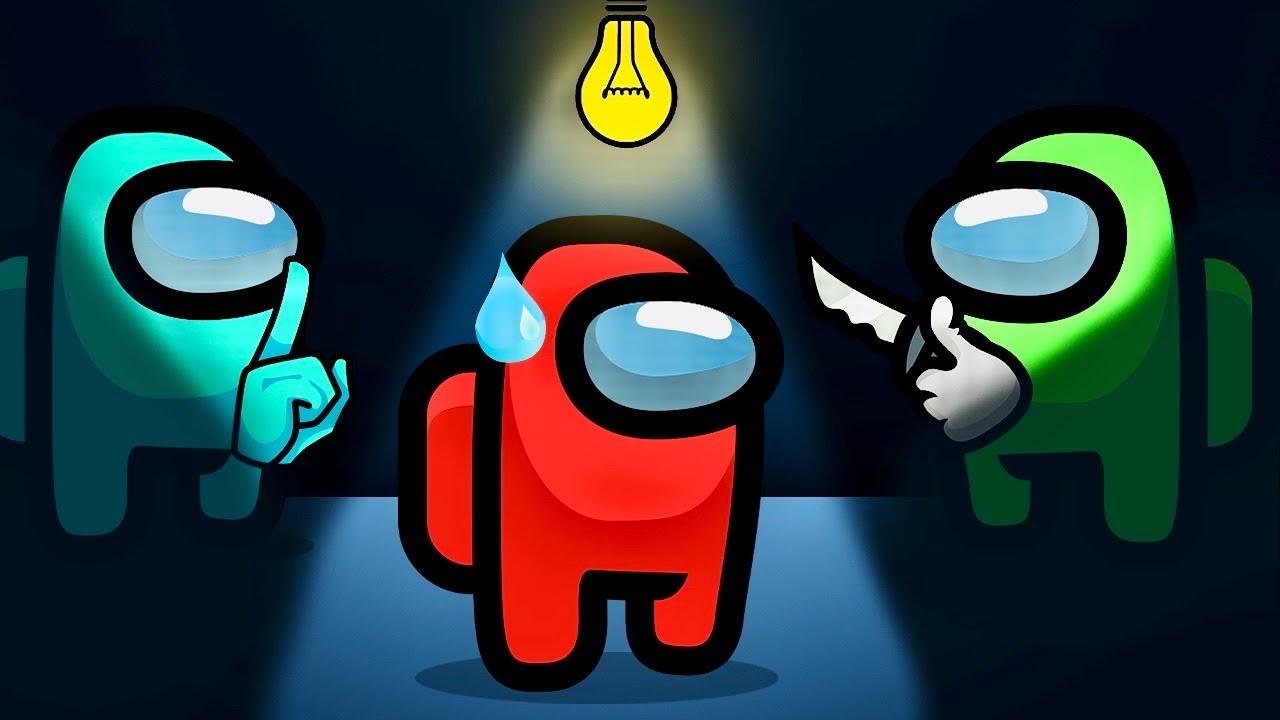 GIOCHIAMO AD AMONG US CON LE LUCI SPENTE!! *AL BUIO*