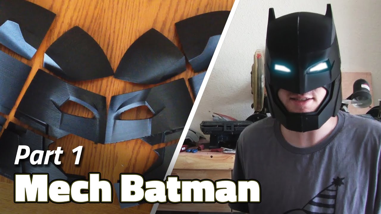 3D Printing | Batman Helmet Build - Part 1