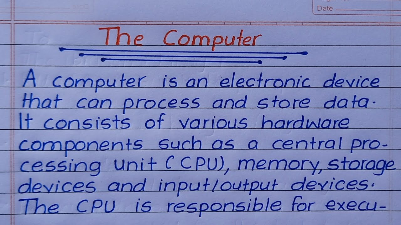 Essay on 