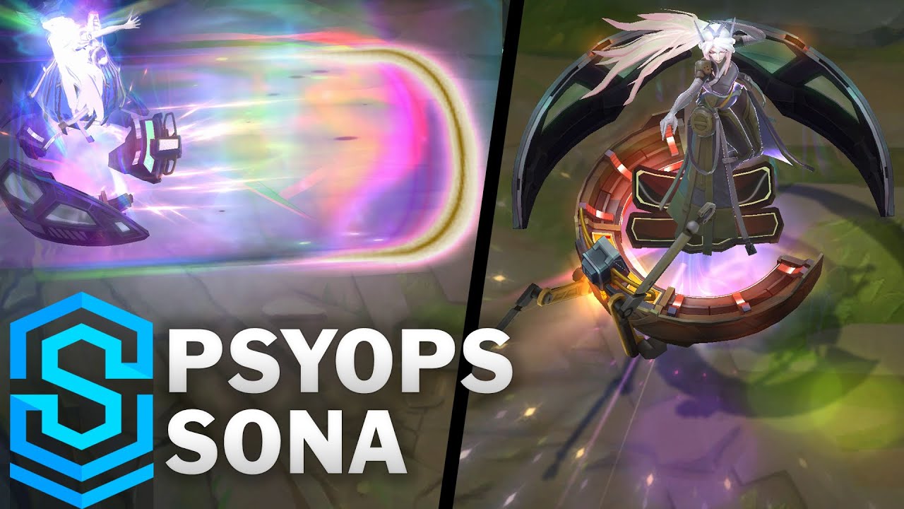 PsyOps Sona Skin Spotlight - Pre-Release - League of Legends