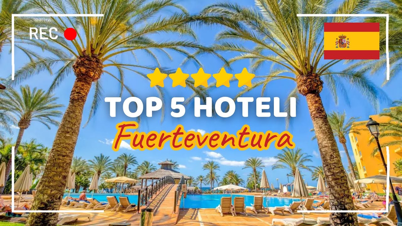 🏅 TOP 5 HOTELI FUERTEVENTURA 🇪🇸 NAJLEPSZE HOTELE NA FUERTEVENTURZE 🌴☀️ #fuerteventura #wakacje