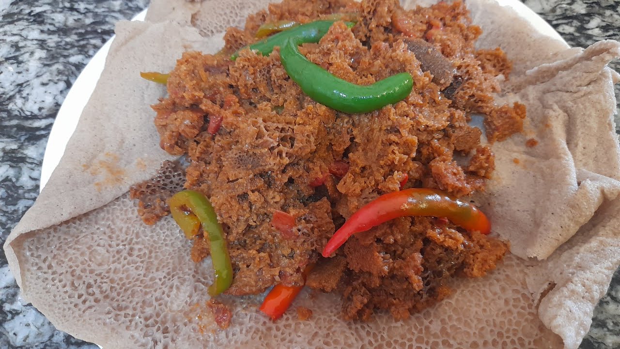 Ethiopianfood📌የድርቆሽ ፍርፍር አሰራር// Dirkosh Firfir/ Recipe #Aster sima Tube