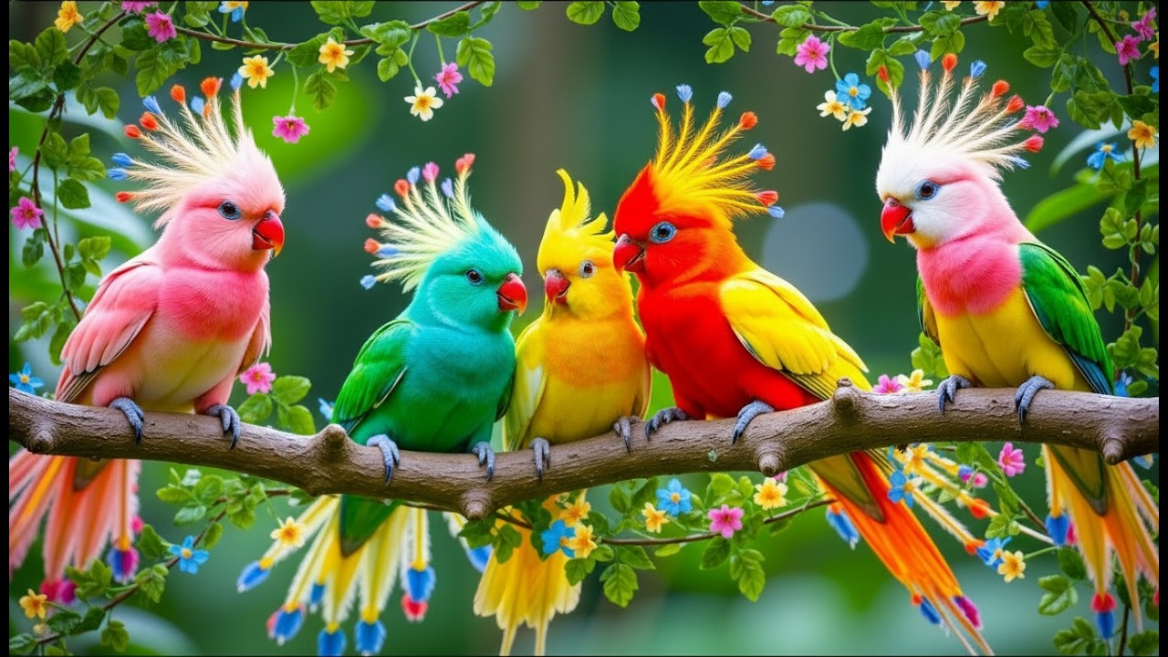🍃 Peaceful Piano and Bird Chirps: Soft Sleep Therapy and Inner Peace for Gentle Recovery 🌿🌺🎶