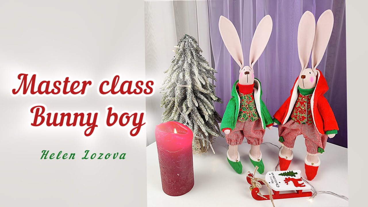 Bunny, little bunny, rabbit boy +girl, easter bunny, female and male hare, DIY. HandMade