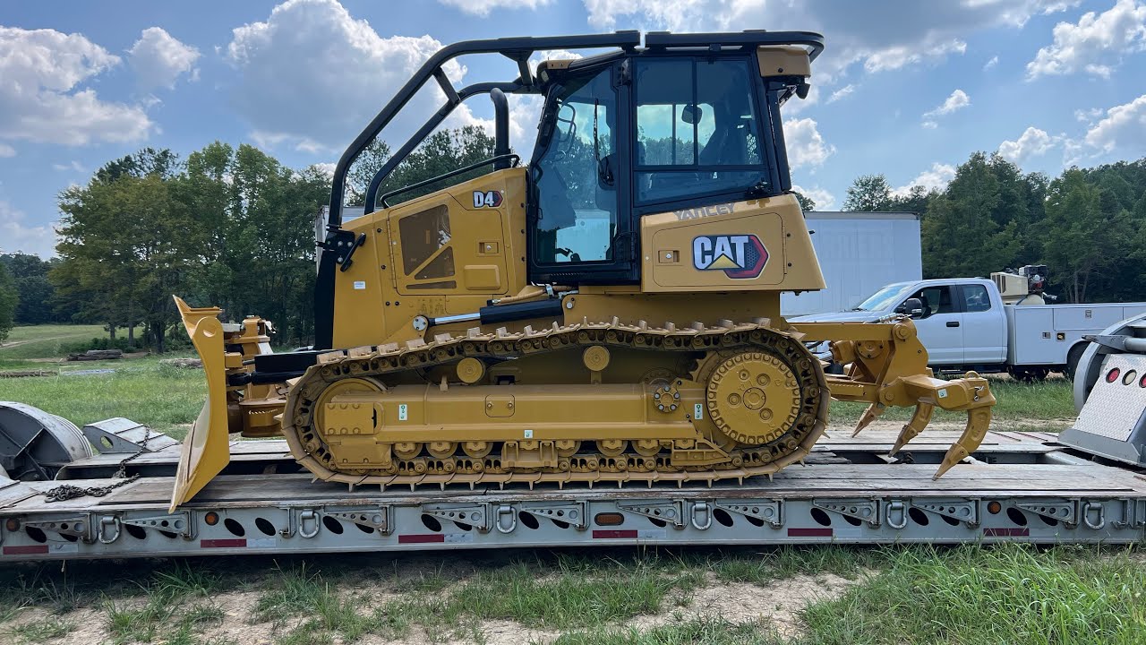 Caterpillar D4 arrived today