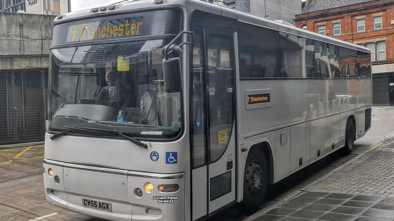 Widnes Coaches Volvo B7R Plaxton Profile CV55 AGX Ex First as 20367