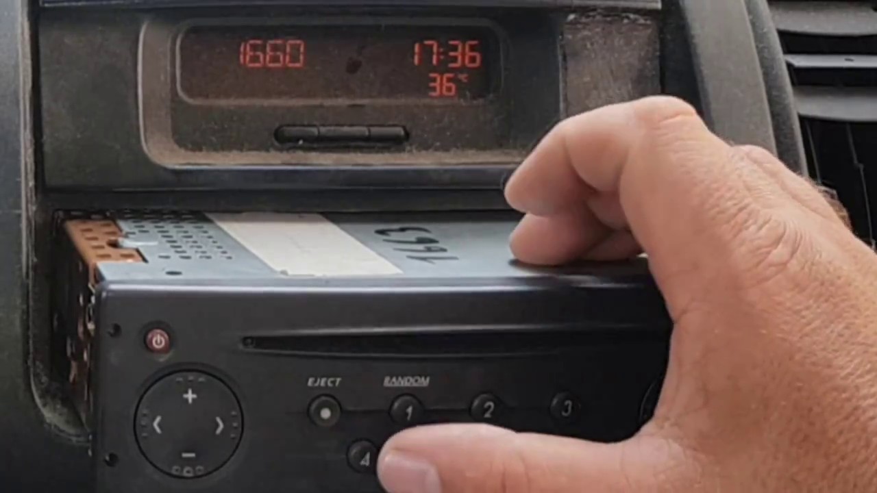 #23 récupération code radio Renault