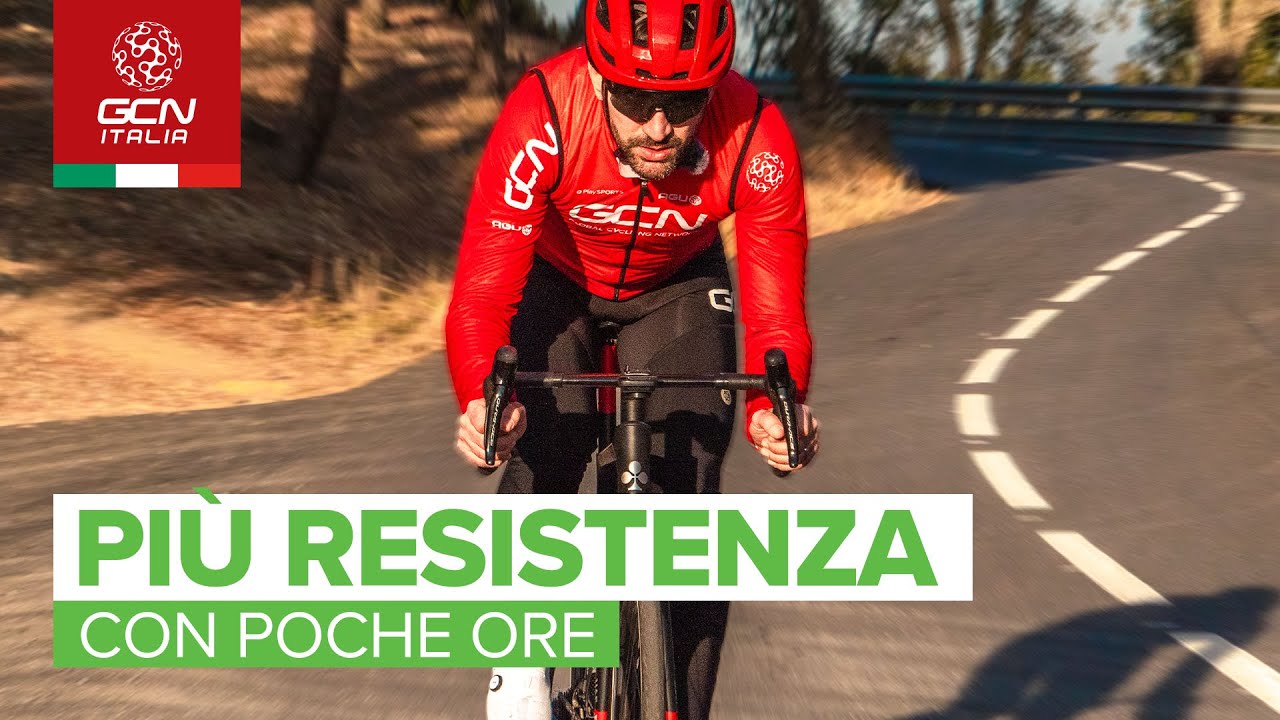 Come migliorare la resistenza con poche ore a settimana