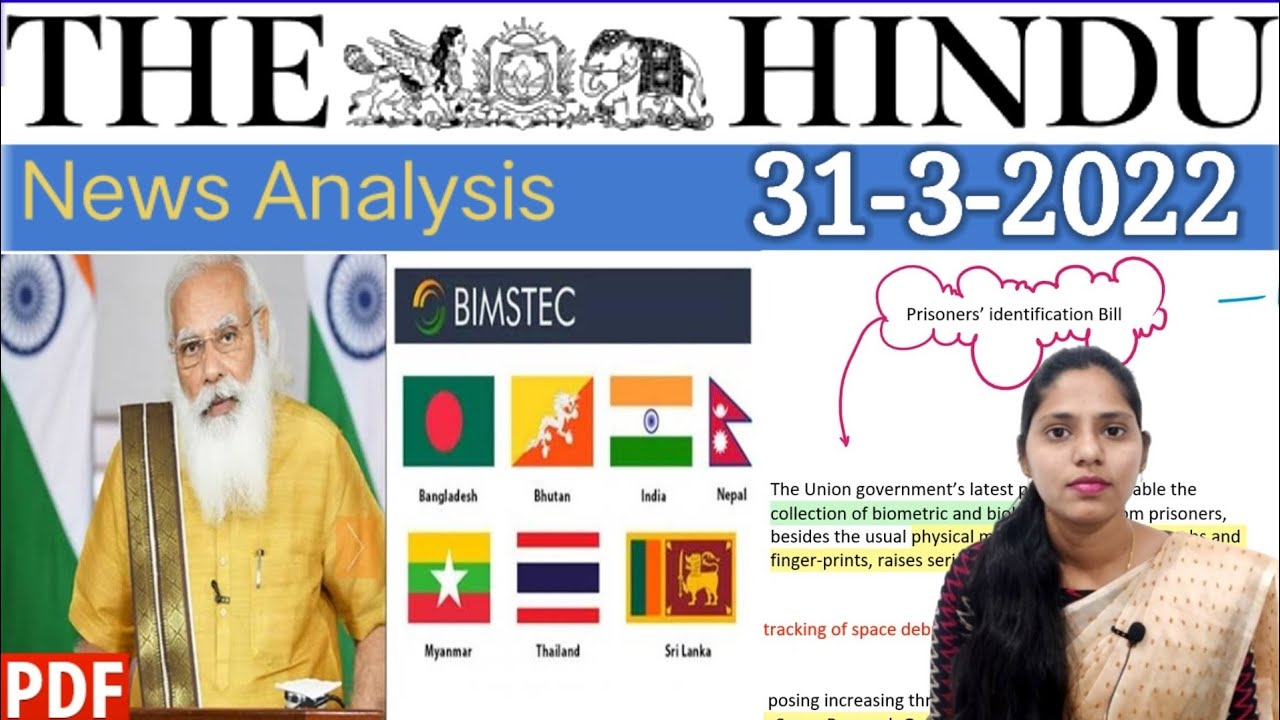 31 March 2022 | The Hindu Newspaper Analysis in English | #upsc #IAS