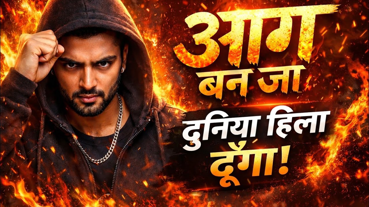 आग बन जा 🔥 | दुनिया हिला देगा ये Motivational Song | Best Hindi Motivation Rap 2026