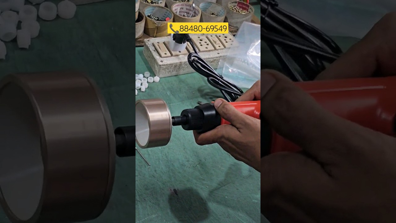 Manual Bottle screw capping machine installation