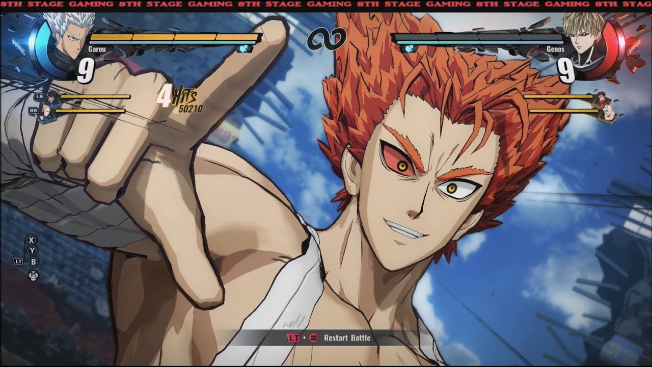 One Punch Man A Hero Nobody Knows Garou Moveset