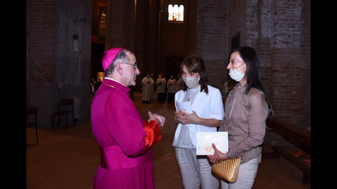 5 settembre 2020 Ordo Virginum, due nuove consacrate ​- alcuni momenti della consacrazione