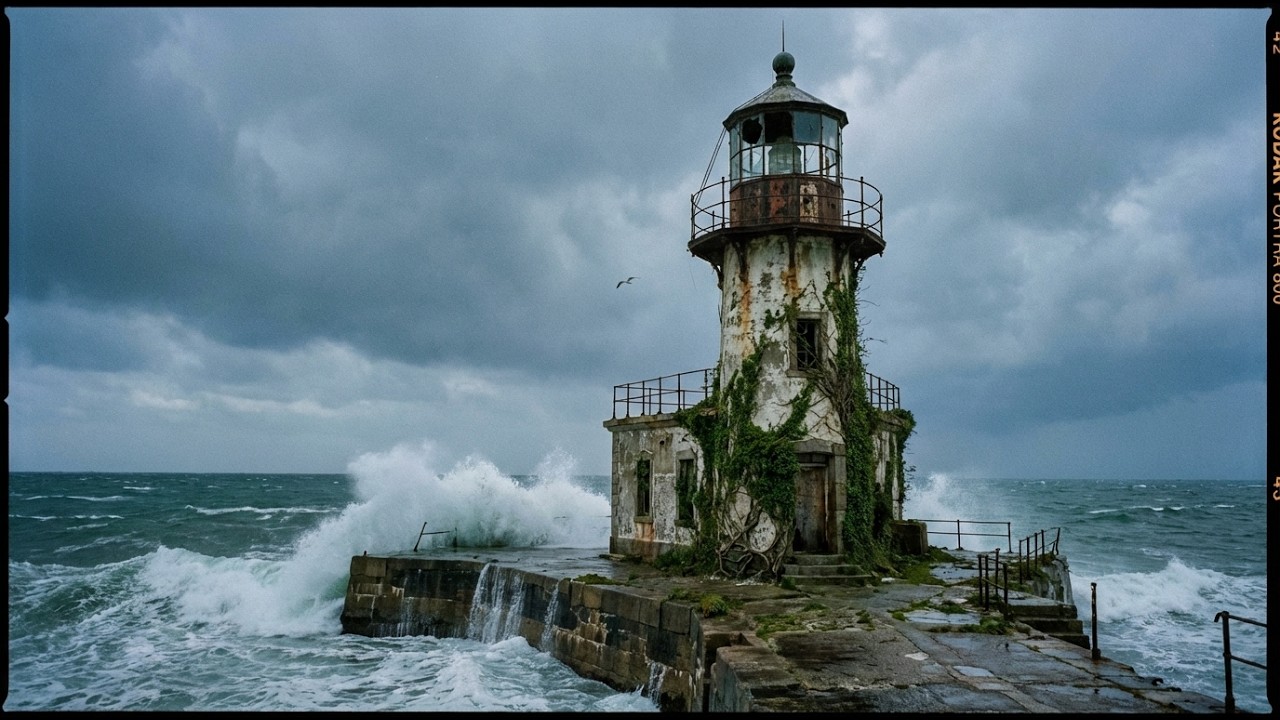I Turned an Abandoned Lighthouse Island into a Luxury House (ASMR) - No talking real ASMR