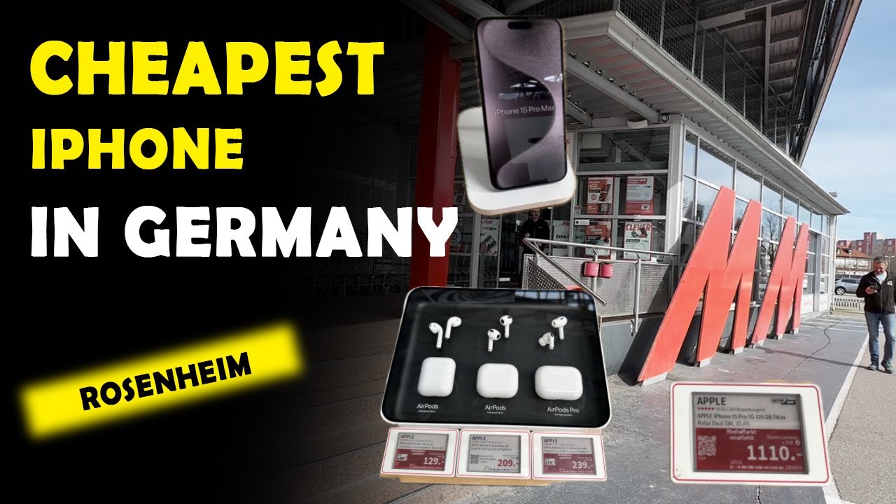 BEST PLACE TO BUY ELECTRONICS IN GERMANY.. VLOG 03.. EXPLORING WOOL WORTH AND MEDIA MARKT..ROSENHEIM
