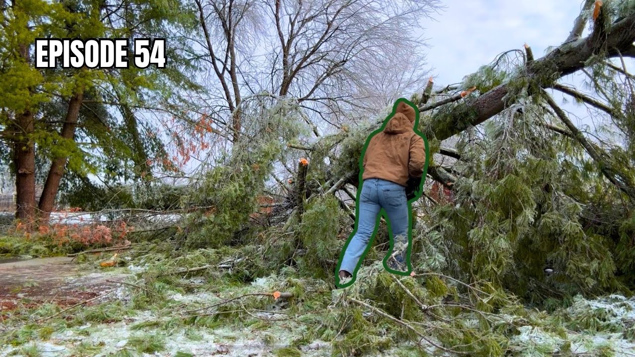 Cleaning up the damage, moved to Nona’s, still no power - ep 54…1.28.26