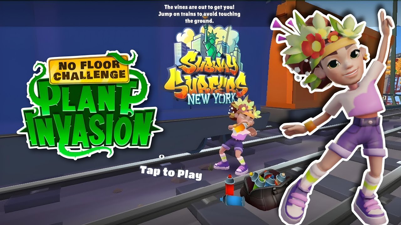 NEW PLANT INVASION CHALLENGE IN NEW YORK 2023 - SUBWAY SURFERS SAN FRANCISCO 2024
