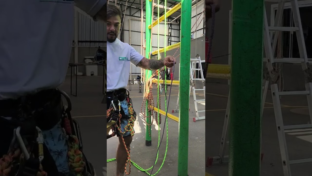 NÓ DE FOOT LOOP, PRUSIK E MARCUARD APRENDA 