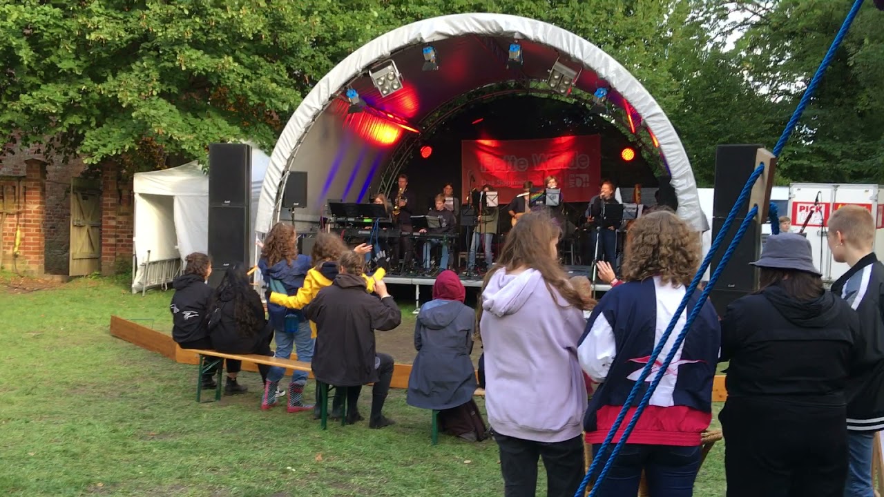 Mit dem Musikprojekt auf der  Fette Weide 2021