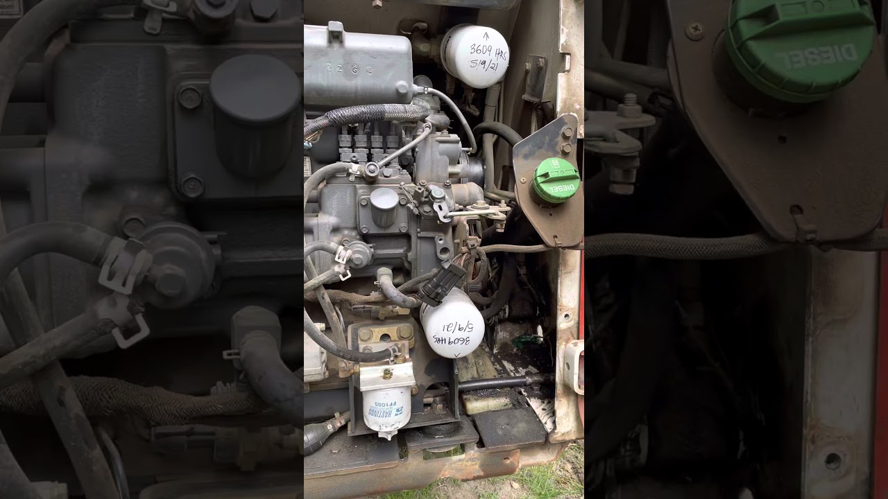Bobcat T190 Bleeding, priming and starting after fuel filter change