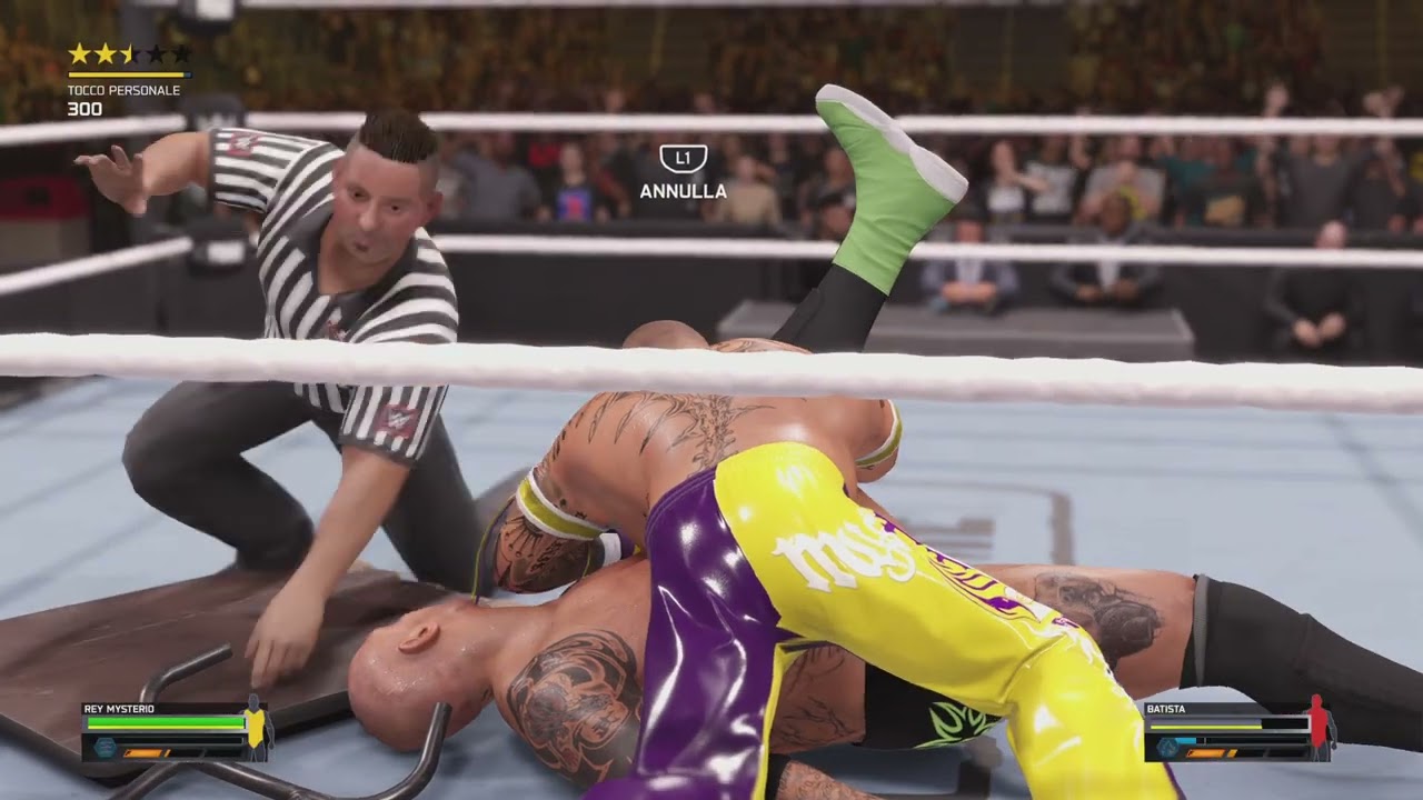 WWE 2K25 | Unmasked Rey Mysterio vs Batista | Extreme Rules | Bash In Berlin | Crix Mix 234