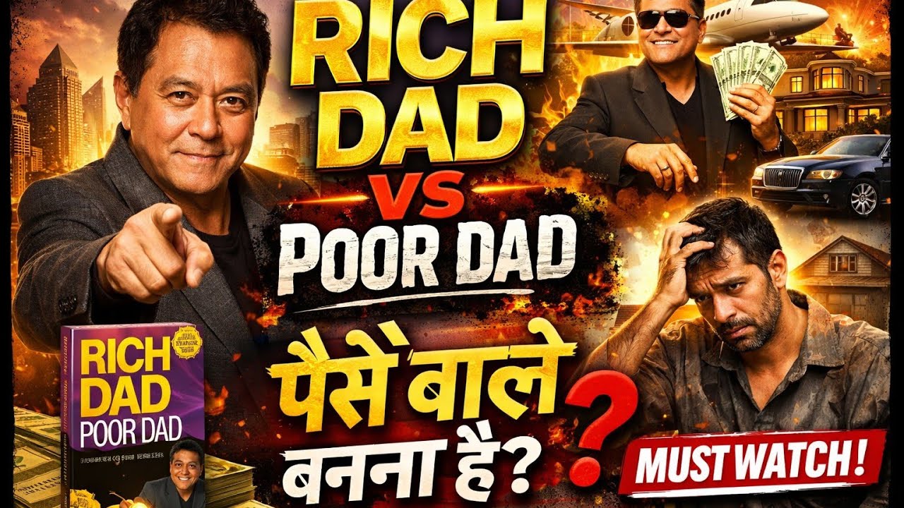 Rich Dad Poor Dad Book Summary in Hindi | Gareeb Se Ameer Banne Ka Raaz