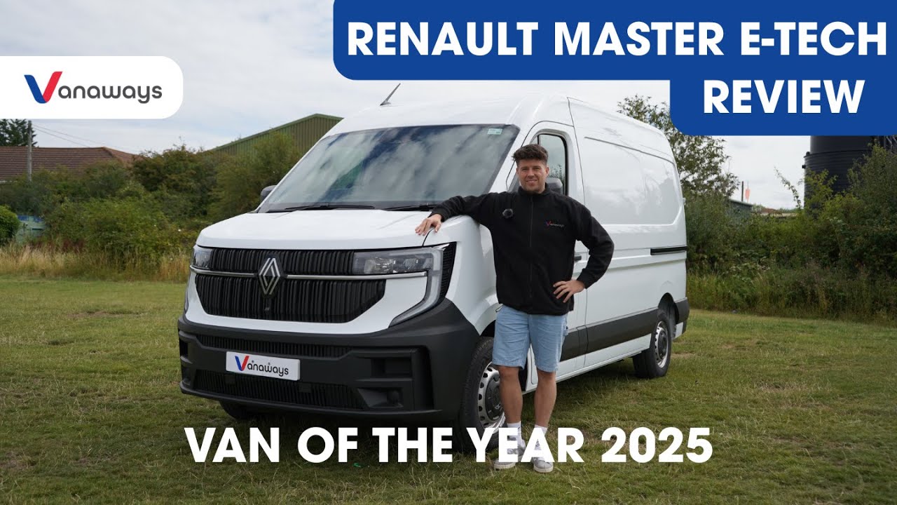 2025 Renault Master E-Tech Review - Van of the Year 2025