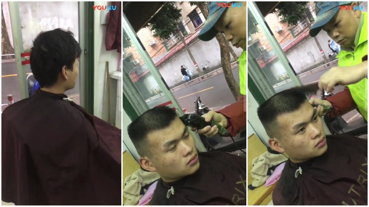 帅哥剃马蹄顶