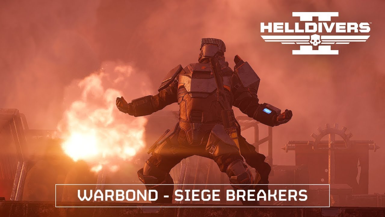 4K UHD 60FPS | HELLDIVERS™ 2 x SIEGE BREAKERS Warbond Gameplay HD2 Gaming Indonesia