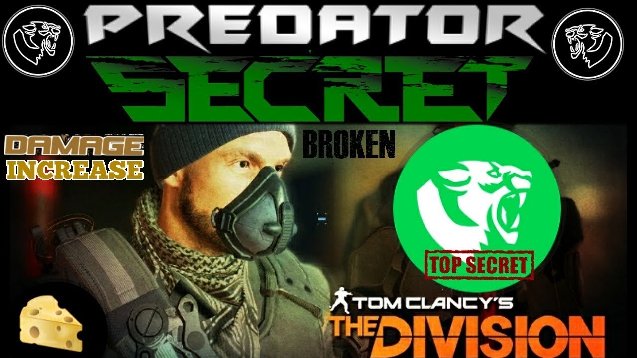 The Division 1.8.1  PRED DAMAGE SECRET | EXPLOIT in LASTSTAND | WEPON TALENT CHEESE