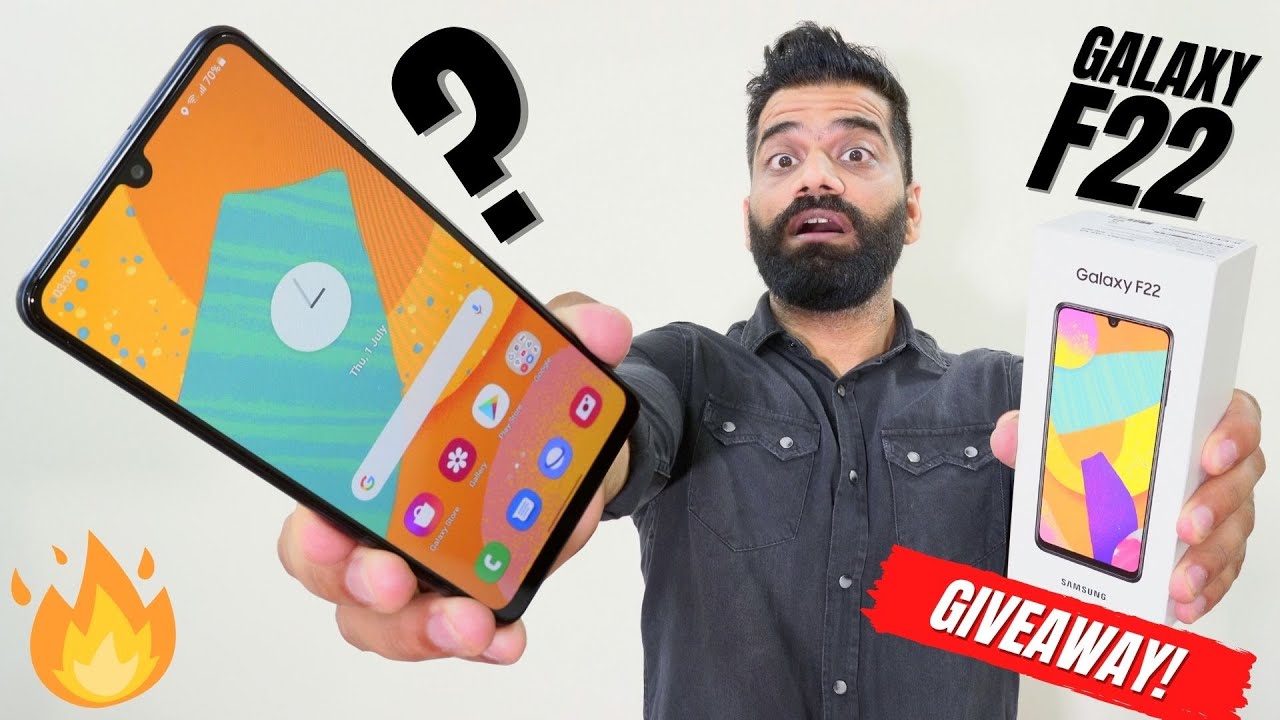 Samsung Galaxy F22 Unboxing & First Look | The New Mid-Range Champion? GIVEAWAY🔥🔥🔥