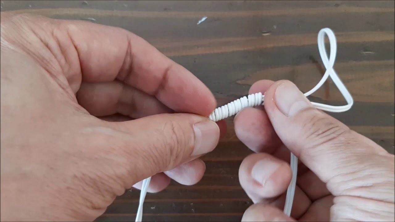 Shortening the earphone wire, earphone line