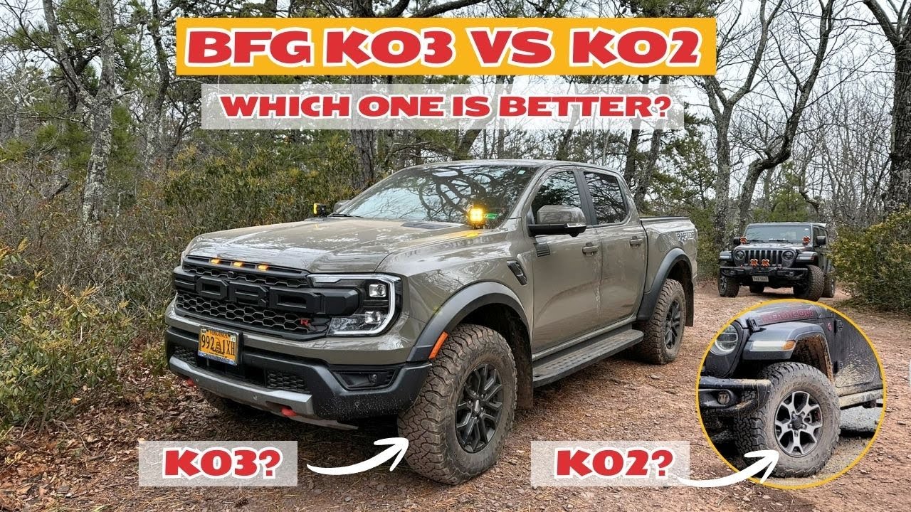 BFG KO3 против KO2: какие вседорожные шины выбрать? | Нужны новые идеи для шин