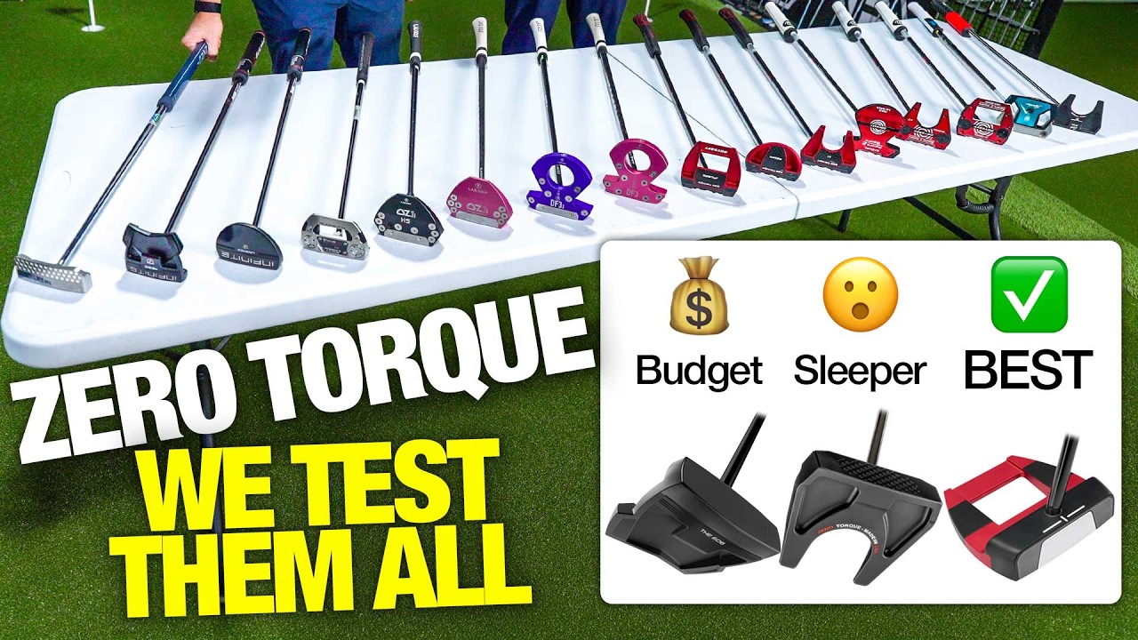 We Tested EVERY ZERO TORQUE PUTTER We Could Find&hellip;