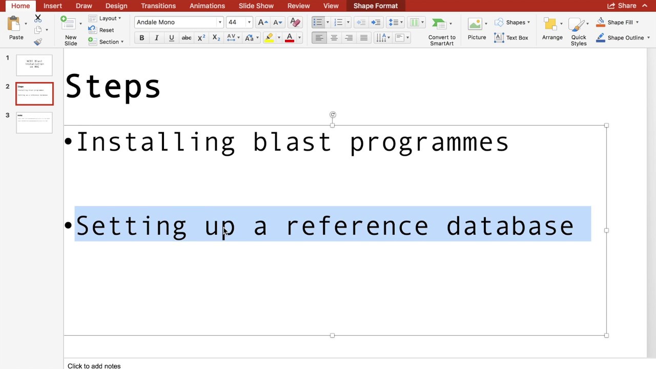 NCBI Blast installation on macosx