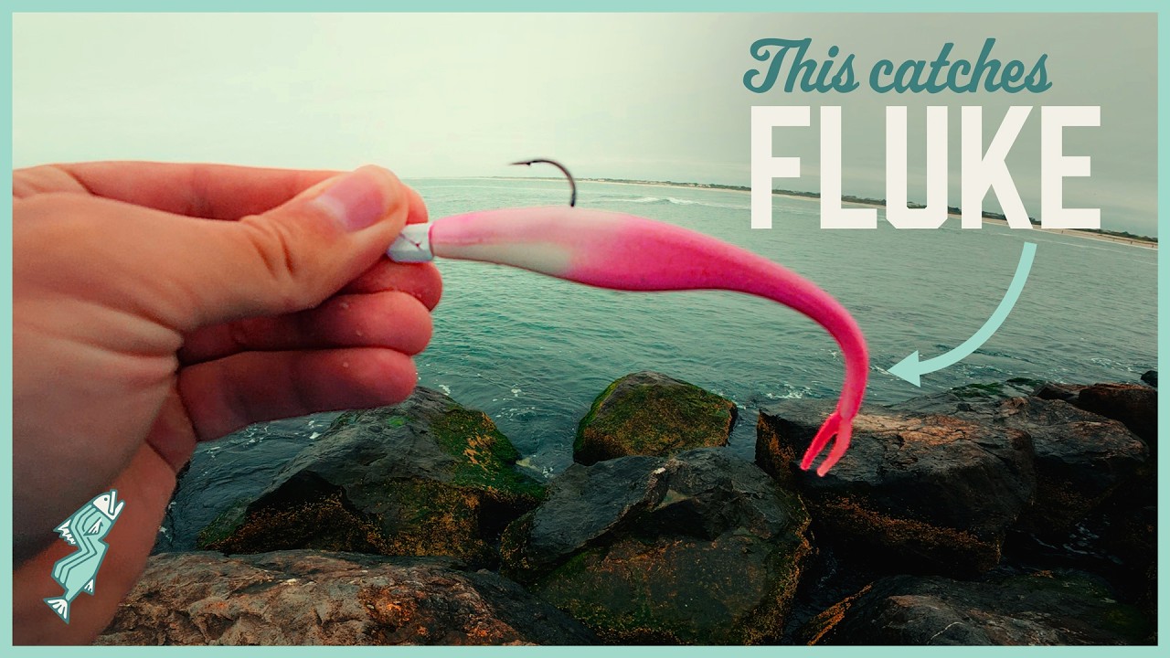 Catching Fluke from the Jetty with Just This One Lure!