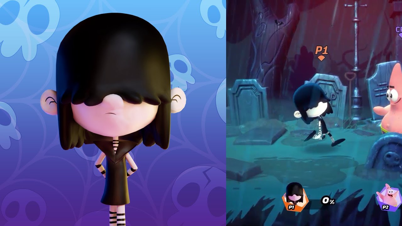 Lucy Loud Showcase – Nickelodeon All-Star Brawl