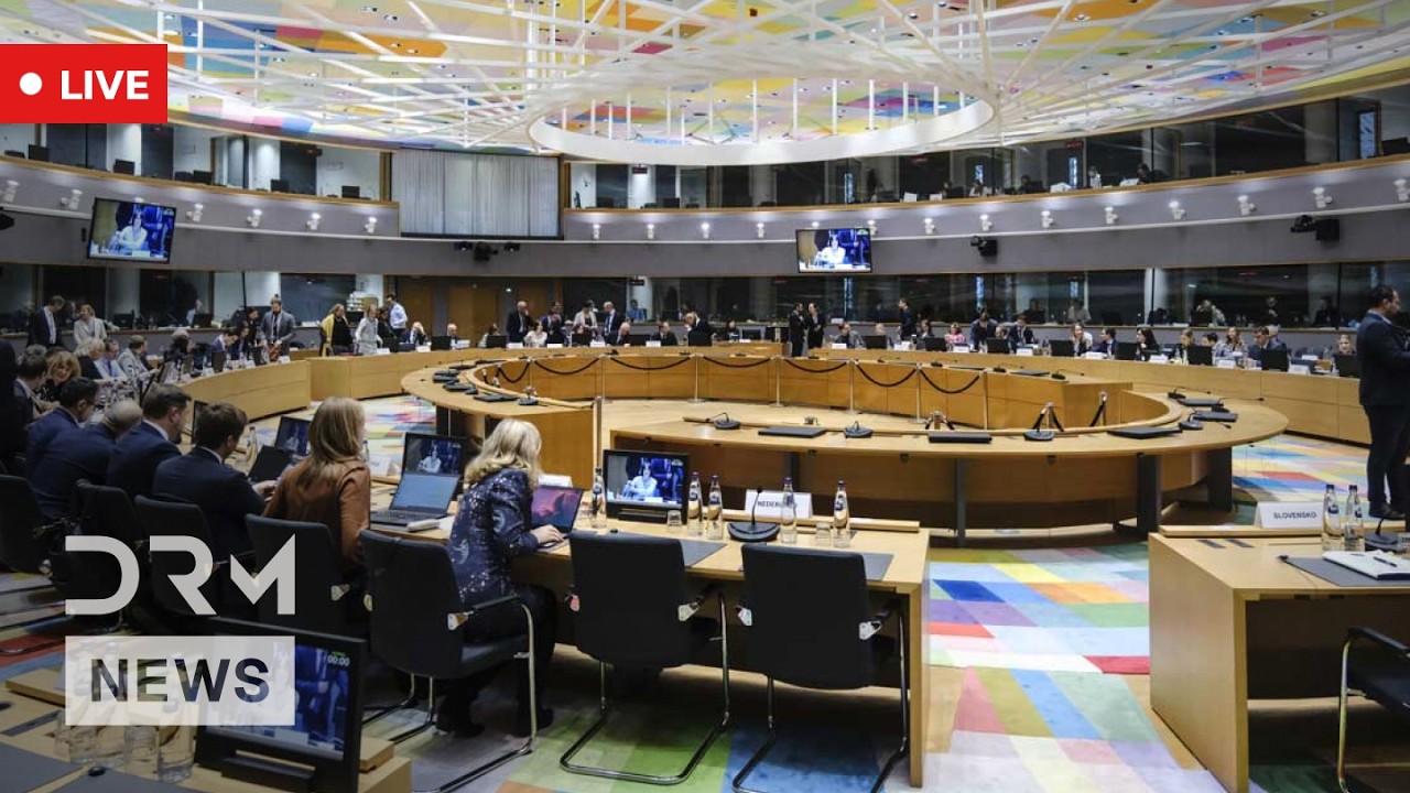 LIVE: EU Ministers Hold Emergency Talks on Iran War Impact on Europe&rsquo;s Energy Supply | AC1N