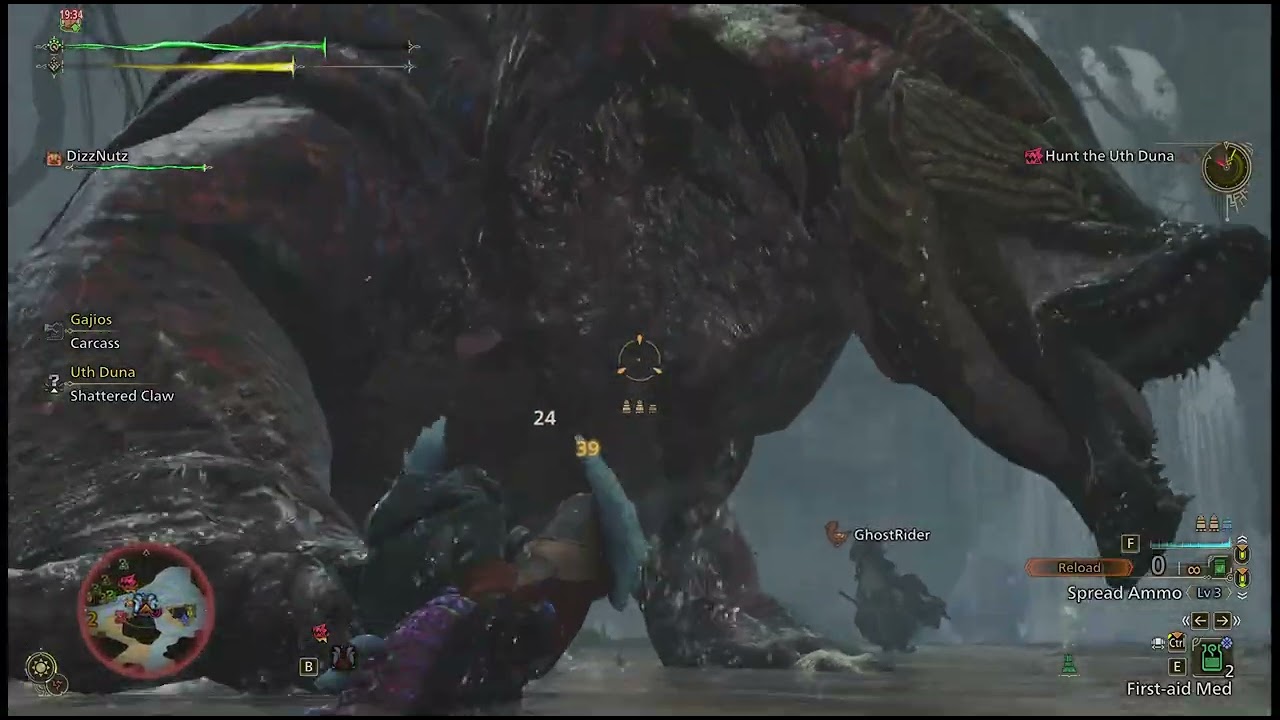 Monster Hunter Wilds - 7th Monster Uth Duna (HBG)