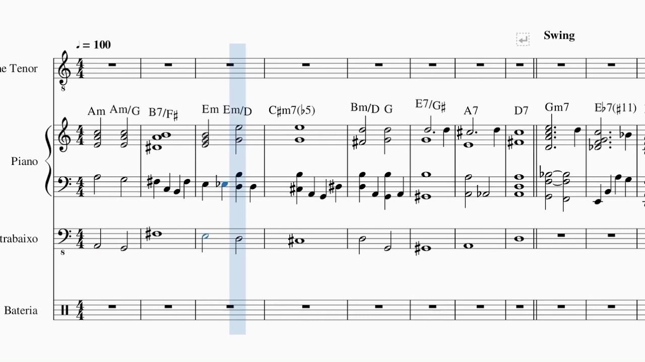 Trabalho de Harmonia Tradicional Marcos Milito - &ldquo;McCoy&rdquo;