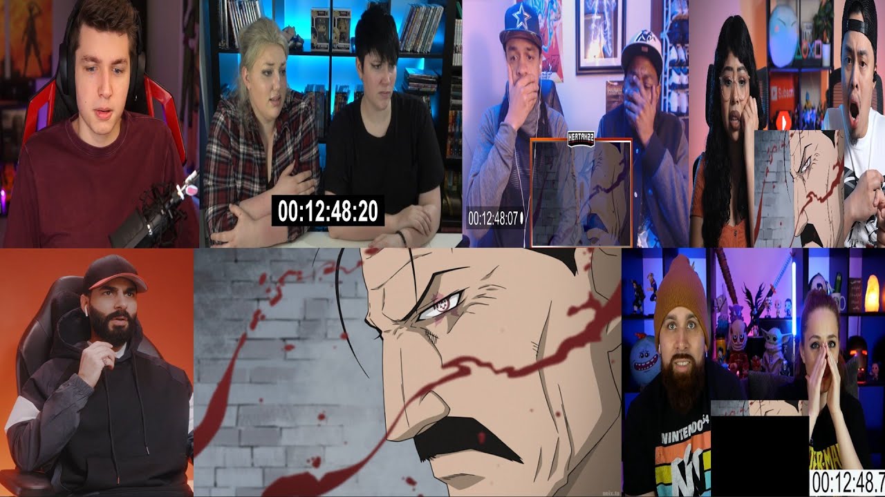 FULLMETAL ALCHEMIST : BROTHERHOOD EPISODE 57 REACTION MASHUP!!