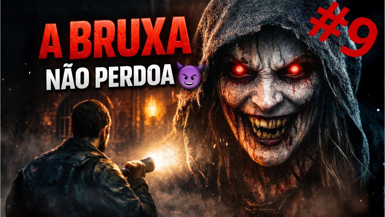 VENCENDO A BRUXA no CASTELO 😈🔥 | A.I.L.A Jogo de Terror Brasileiro