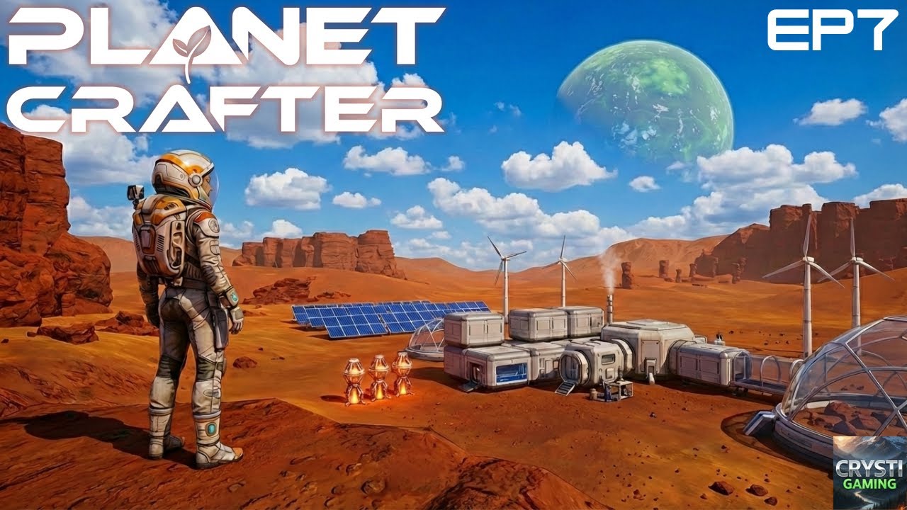 IT’S RAINING! The Planet Is ALIVE 🌧️ | Planet Crafter EP7
