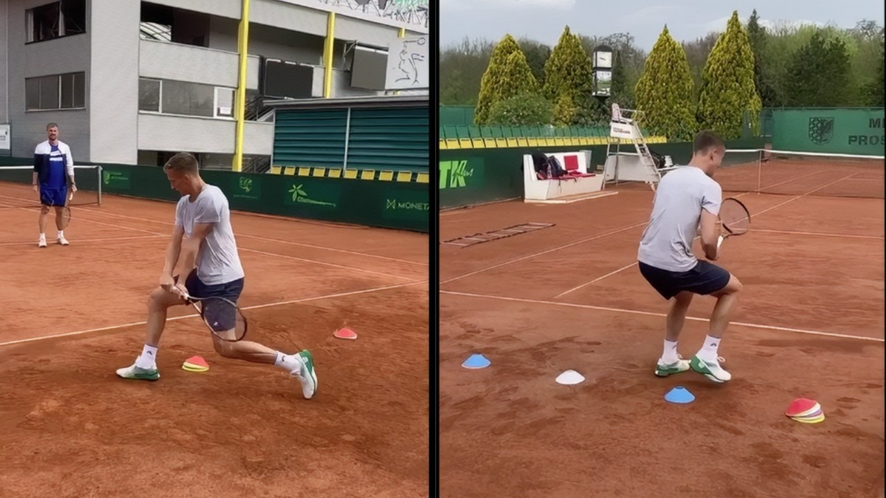 Jiří Lehečka Effective Tennis Footwork Drills 🔥
