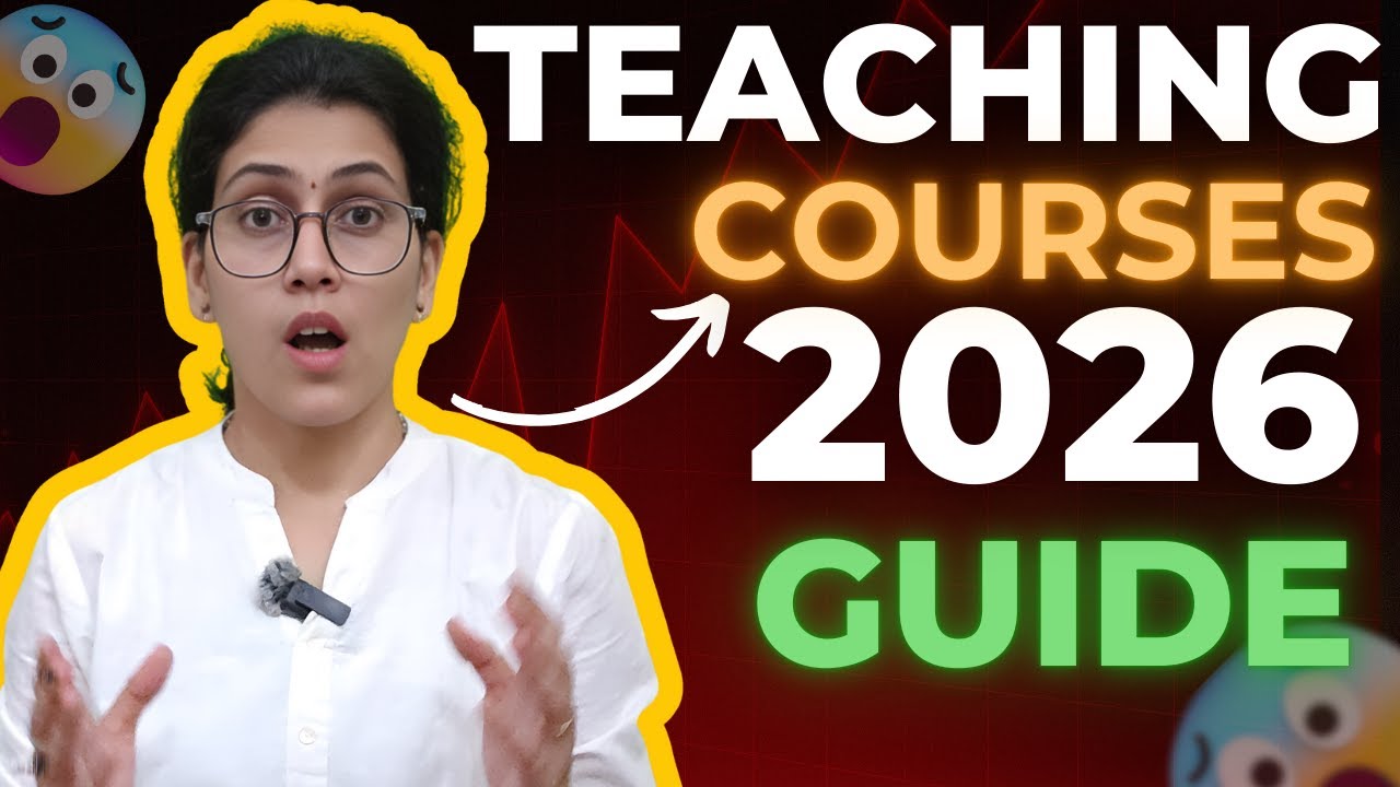 How to become Teacher in 2026 ?Complete Guide NEW TEACHING COURSES of 2026 |   #ncet2026 #itep