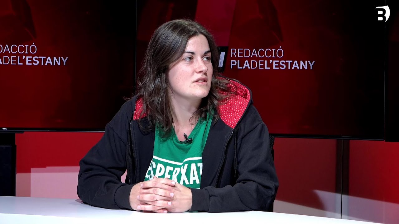 Mireia Porta del Premi Descarrega i dels reptes d'enguany dels Esperxats de l'Estany