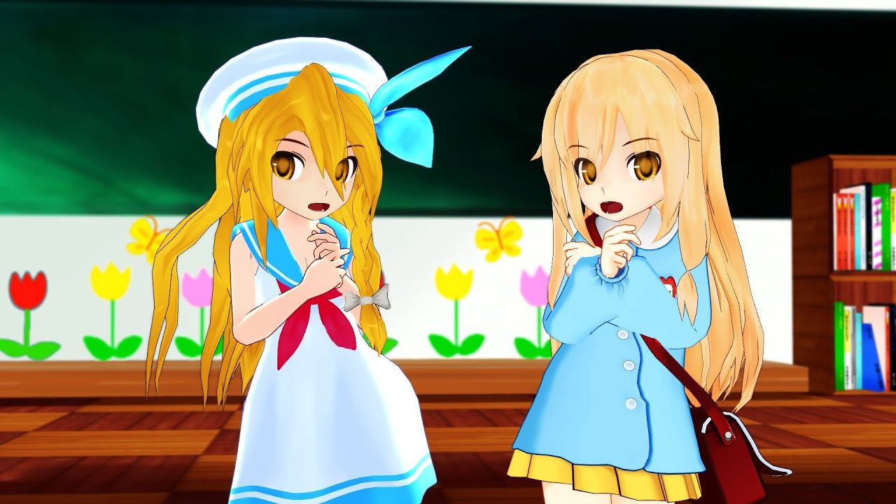 【拝啓ドッペルゲンガー】ちび霧雨魔理沙達でHaikei Doppelganger【東方MMD】