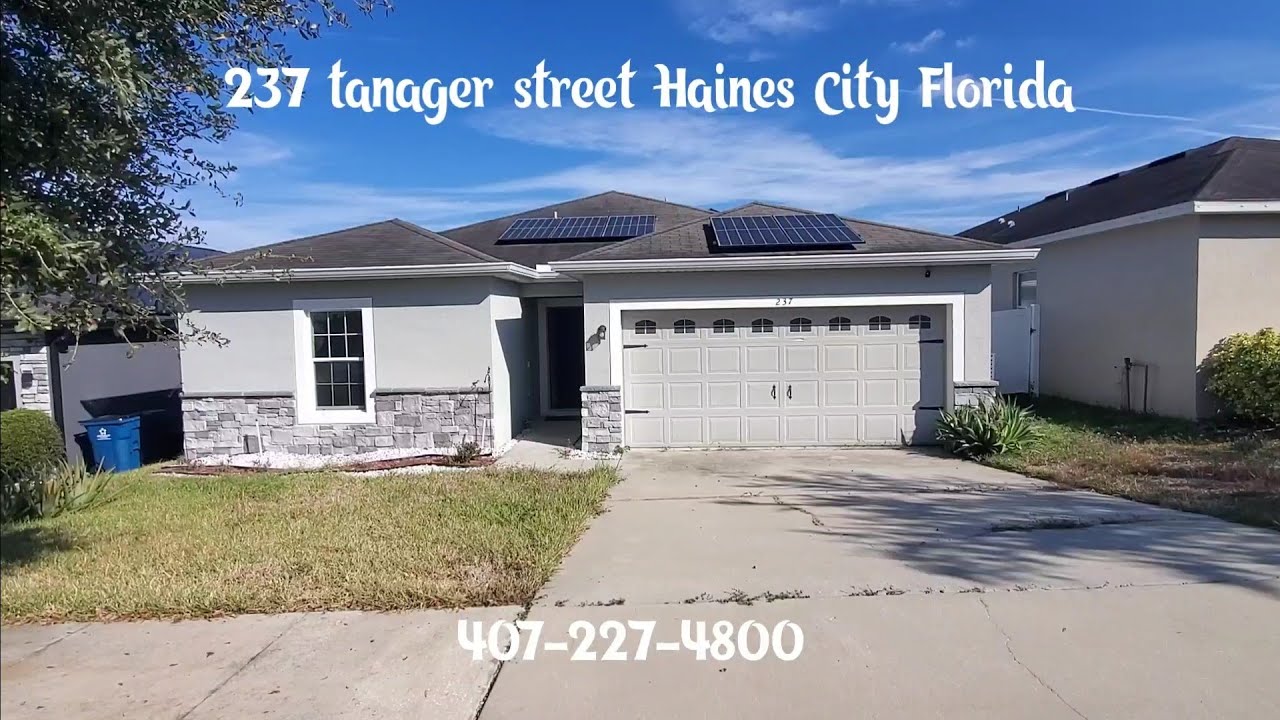 237 tanager street Haines City Florida