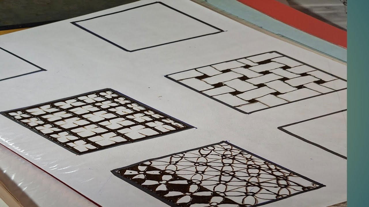 Bushra Creations2025 is live 3 borders design 